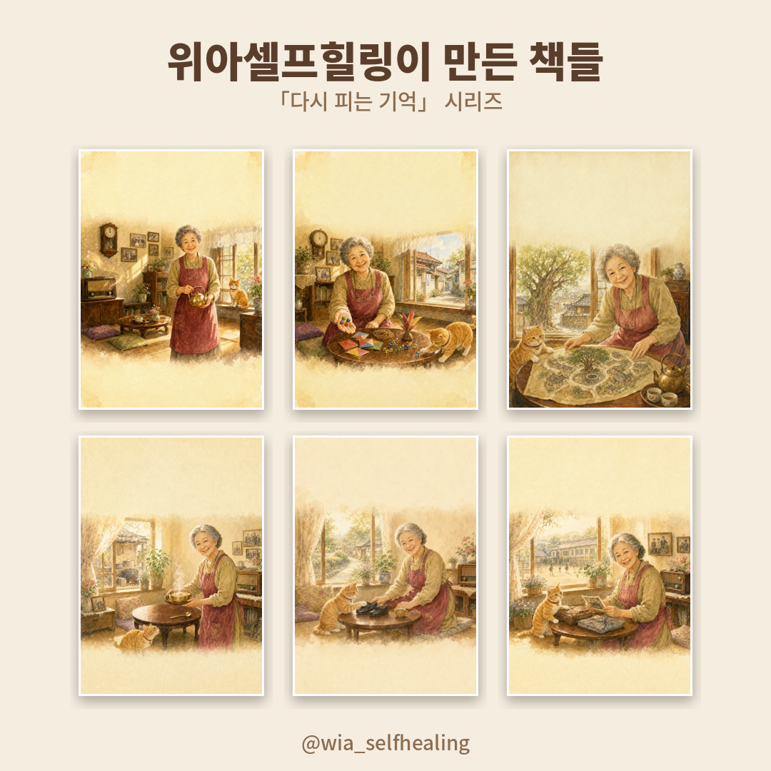 AI 그림동화 작가 데뷔 과정에서 완성하게 될 그림동화책 예시